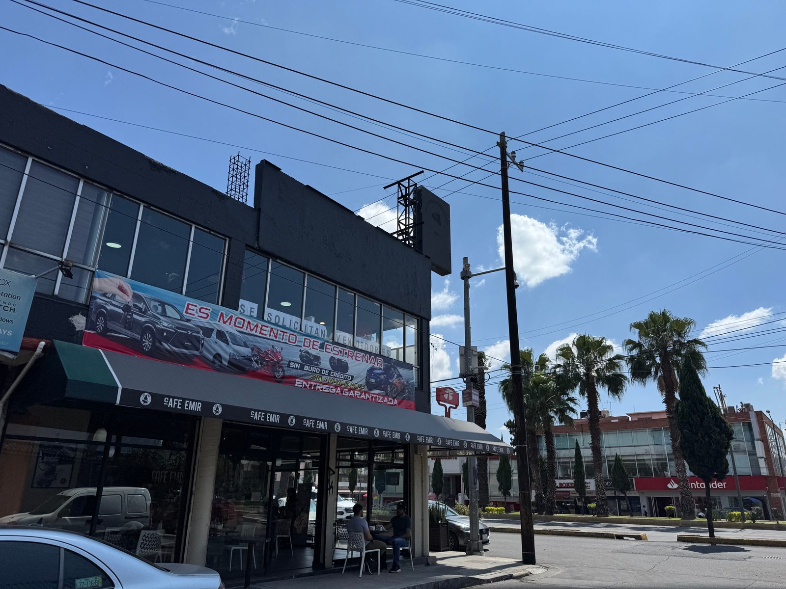 Vista de la sucursal en Jardín Balbuena